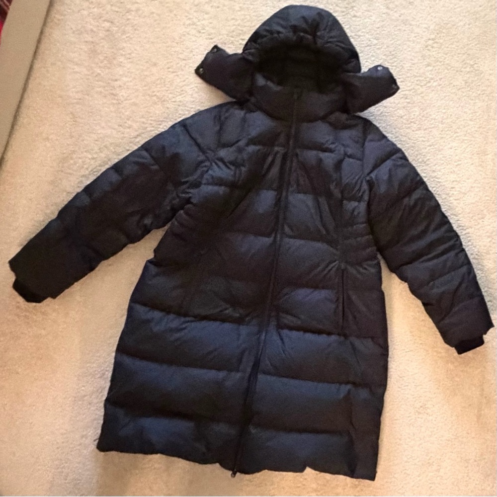 Athleta Women's Black Down Puffer Jacket
